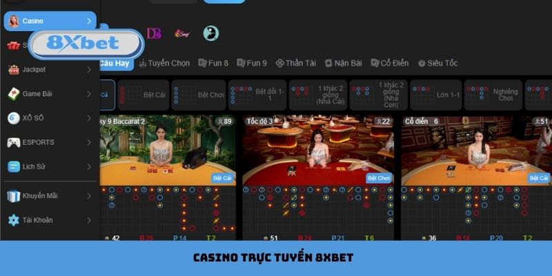 casino trực tuyến 8xbet