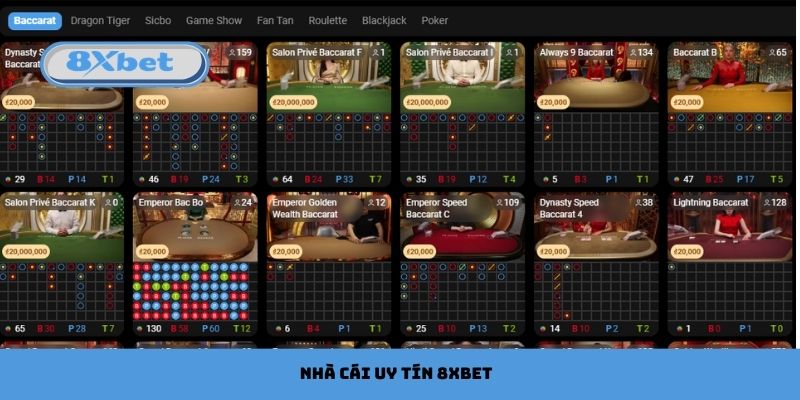 nhà cái uy tín 8xbet