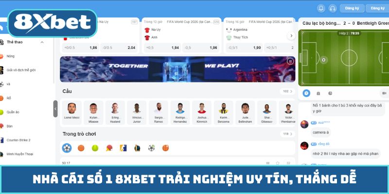 nhà cái số 1 8xbet
